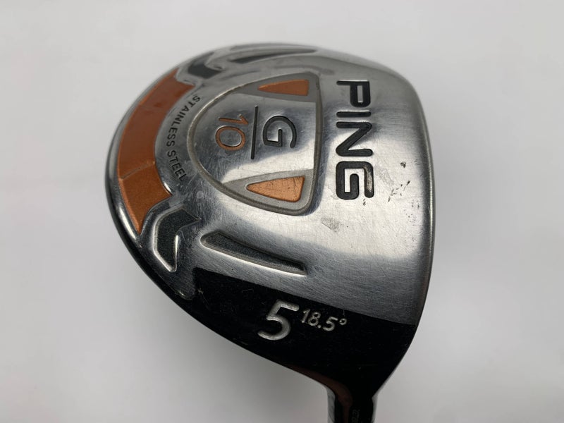 Ping G10 5 Fairway Wood 18.5* TFC 129 F Regular Graphite Mens RH
