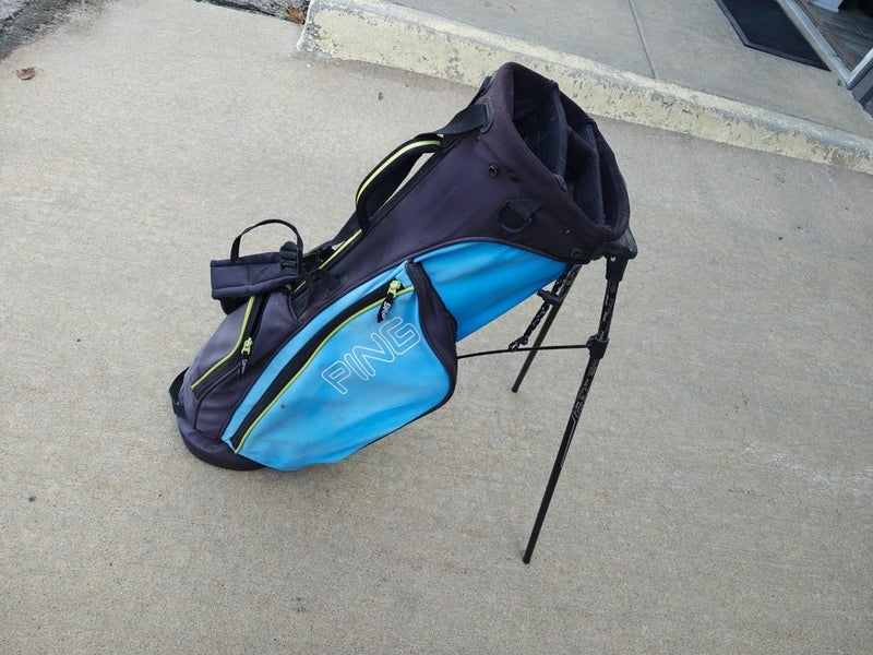 Ping Junior Dual Golf Stand Stand Bag Blue/Black