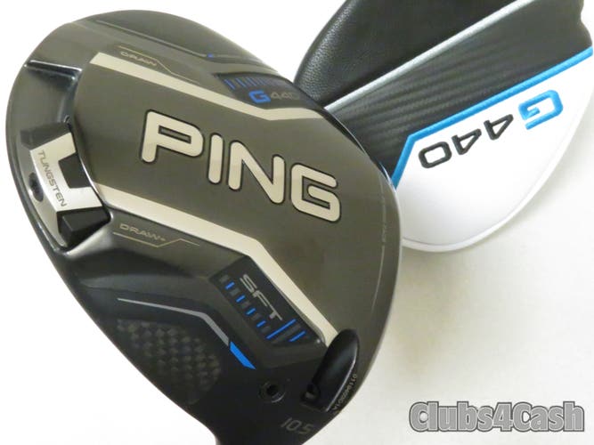 PING G440 SFT Driver 10.5 Project X Denali Red 60g 5.5 Regular +Cover Shop Wear