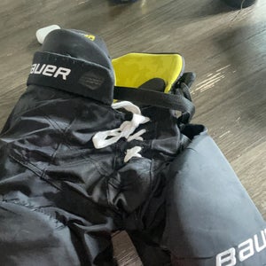 Large Youth Bauer Supreme Ultrasonic Hockey Pants  (Used)