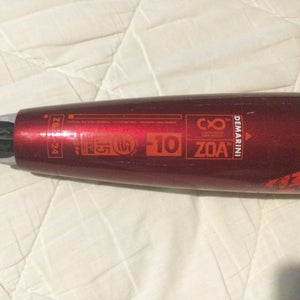 2024 DeMarini Zoa Composite USSSA Certified Bat (-10) 21 oz 31" (Used)