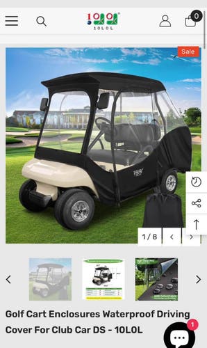 Golf Cart Enclosure