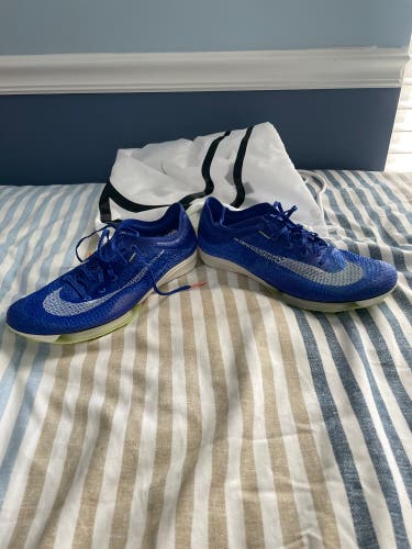 Blue Unisex Adult Size M 8.0 (W 9.0) Nike Air Zoom Victory Spikes (New)