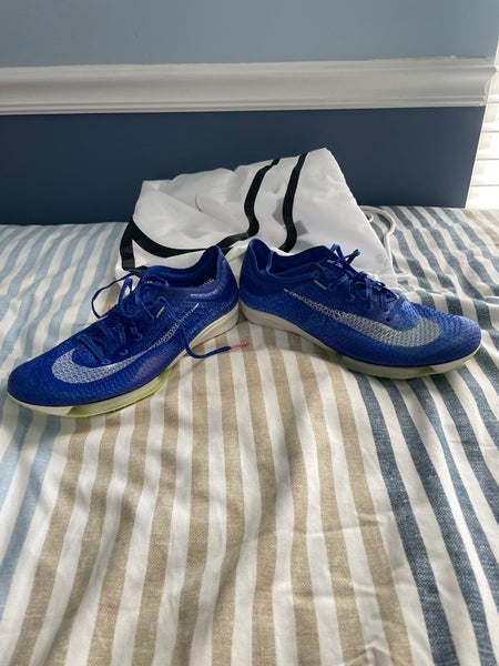Blue Unisex Adult Size M 8.0 (W 9.0) Nike Air Zoom Victory Spikes (New)