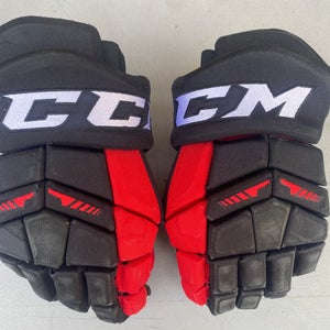 CCM HGTKPP Tacks Pro Stock 15" Hockey Gloves Blackhawks 54041
