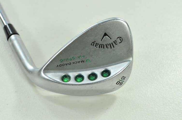 Callaway Mack Daddy PM Grind 60*-10 Wedge Right KBS Tour-V Steel # 200326