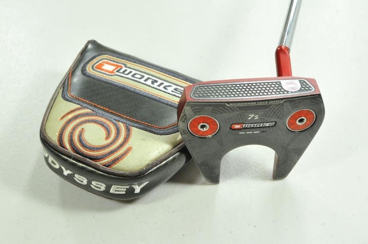 Odyssey O-Works #7S Red 33" Putter Right Steel # 200352