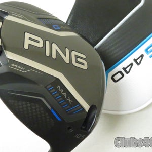 PING G440 MAX Driver 10.5 Mitsubishi Tensei 1K Black 65 X-Flex +Cover .. MINT