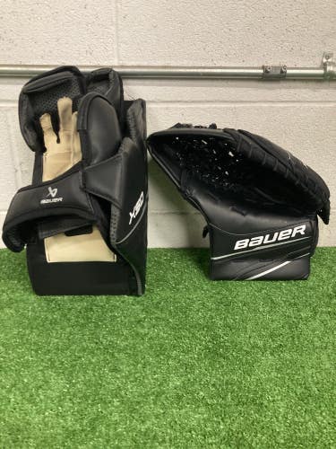 Junior Bauer GSX Goalie Gloves & Blockers Regular (Used)