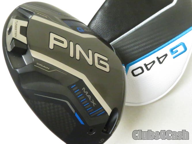 PING G440 MAX Driver 9 Project X Denali Red 60g 5.5 Regular +Cover .. MINT
