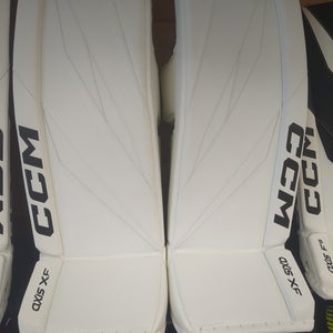 34+1 CCM Axis XF Goalie Leg Pads (New)