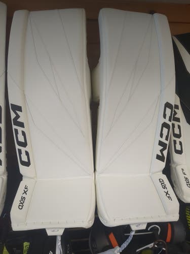 34+1 CCM Axis XF Goalie Leg Pads (New)