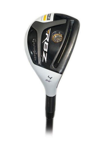 TaylorMade RBZ Stage 2 22* 4 Hybrid Graphite Rocket Fuel 65g Senior Flex