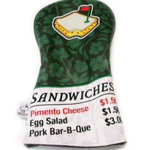 NEW 2025 Pins & Aces Pimento Menu Driver Golf Headcover