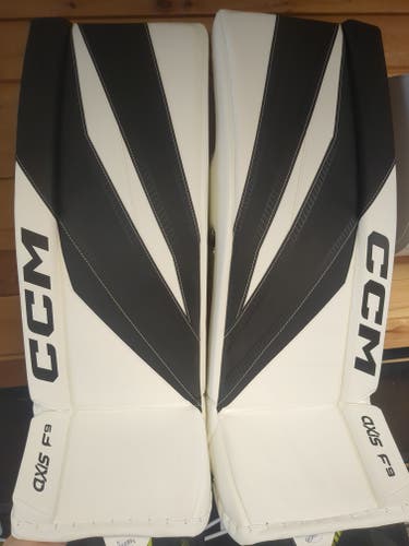 31+1 CCM Axis F9 Goalie Leg Pads (New)