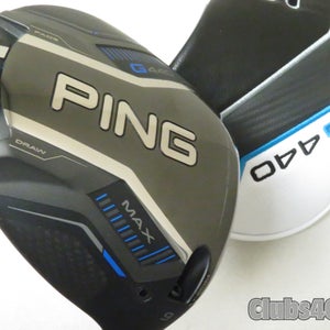PING G440 MAX Driver 9° Alta CB Blue 50 Regular Flex +Cover .. Shop Wear