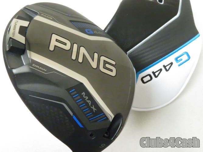 PING G440 MAX Driver 9° Alta CB Blue 50 Regular Flex +Cover .. Shop Wear