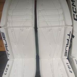 35+2 True L12.2 Goalie Leg Pads (New)