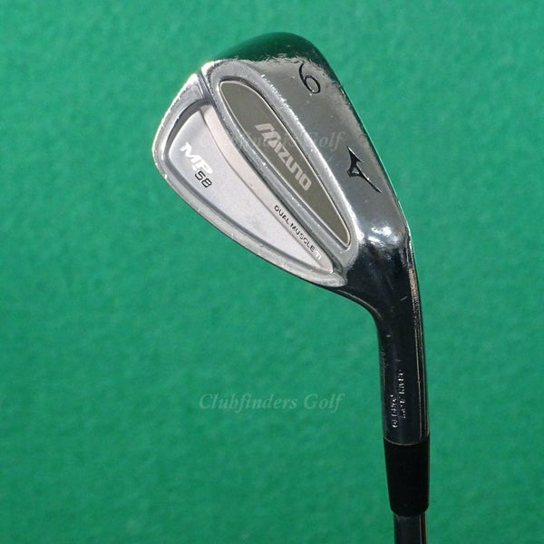 Mizuno MP-58 Dual Muscle Ti Forged Single 9 Iron Dynamic Gold S300 Steel Stiff