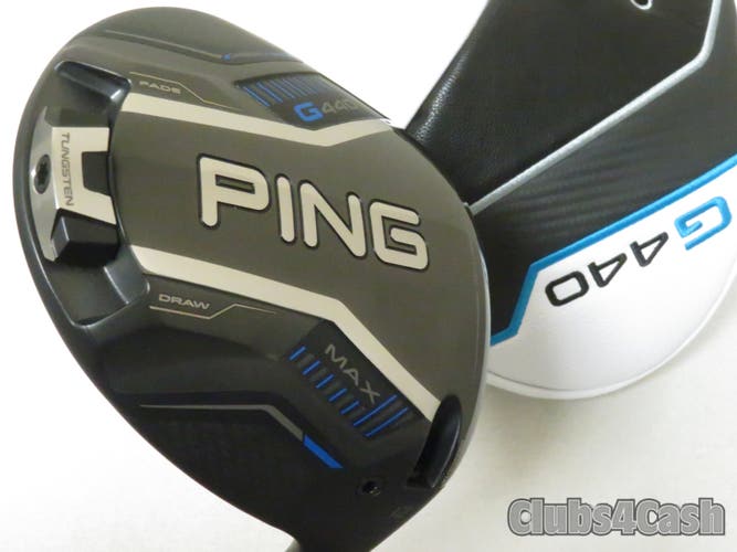 PING G440 MAX Driver 12 Alta CB Blue 50 SR-Flex SENIOR +Cover .. MINT