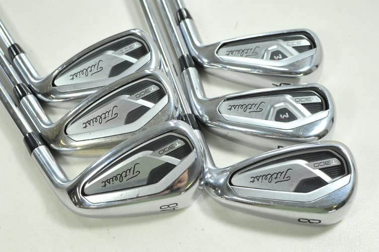 Titleist T300 2021 6-PW,48* Iron Set Senior Flex RH NS Pro Zelos7 Steel # 200208