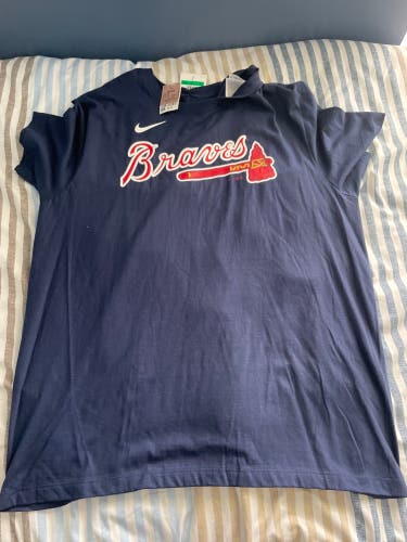 Nike Atlanta Braves max fried jersey/ shirt NWT