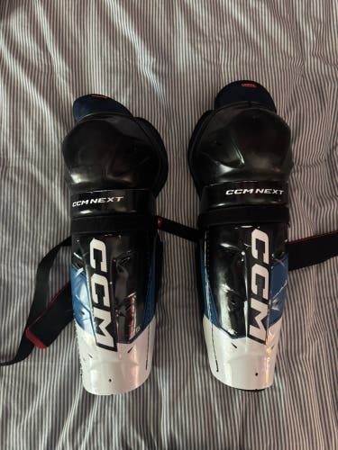 Senior CCM Next 15" Shin Pads (Used)