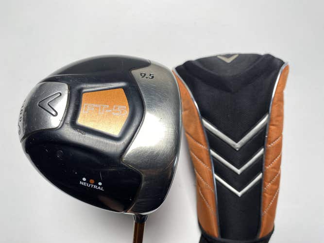 Callaway FT-5 Driver 9.5* Aldila NVS 65g Stiff Graphite Mens RH HC