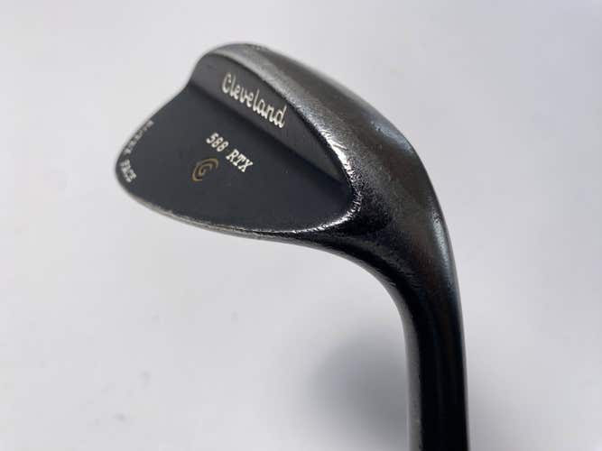 Cleveland 588 RTX 2.0 Black Satin Lob Wedge LW 58* 14 Miyazaki Mens RH