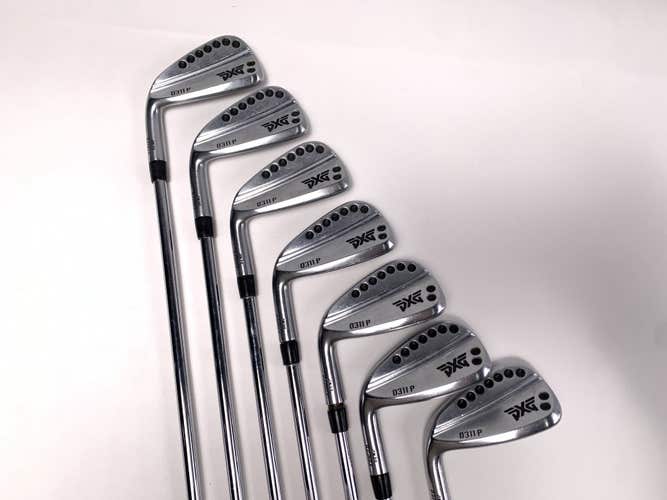 PXG 0311 P GEN2 Chrome Iron Set 4-PW Elevate VSS 95g Stiff Steel Mens LH