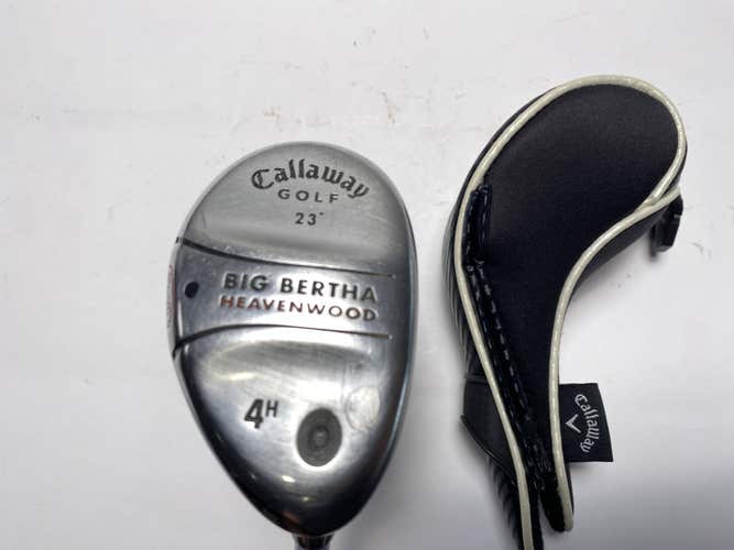Callaway Big Bertha Heavenwood 4 Hybrid 23* RCH 75w Regular Graphite Mens RH HC