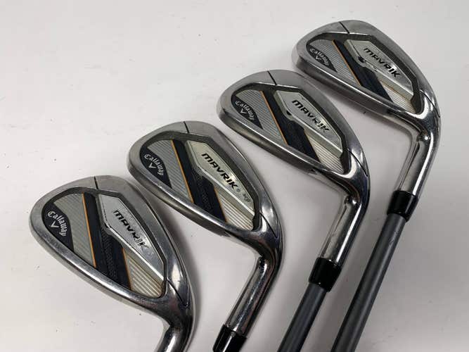 Callaway Mavrik Iron Set 6-9 Project X Catalyst 5.5 Regular Graphite Mens RH