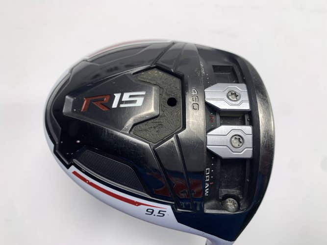 TaylorMade R15 Driver 9.5* Aldila Rogue 110 MSi 3.4 60g Stiff Graphite Mens RH