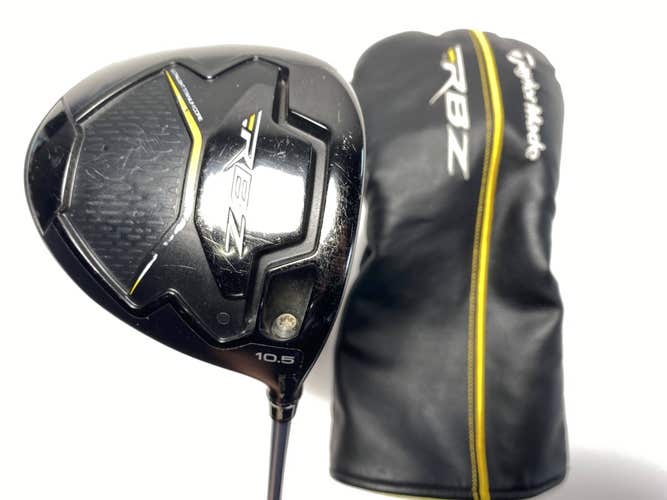 TaylorMade RocketBallz Black Driver 10.5* Matrix Ozik White Tie X4 Regular RH HC