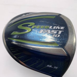 Adams Speedline Fast 10 Driver 9.5* Aldila Wasabi 60g Regular Graphite Mens RH