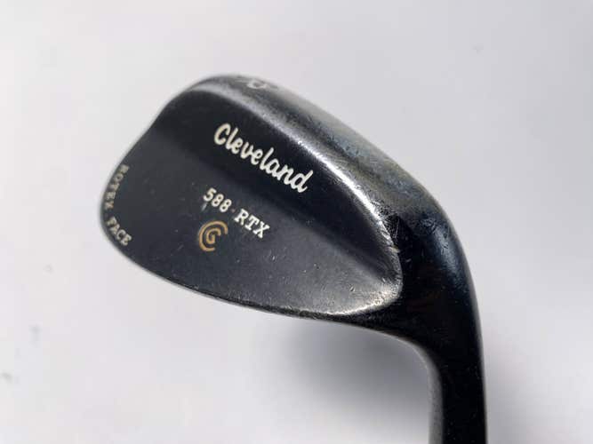 Cleveland 588 RTX 2.0 Black Satin Gap Wedge GW 52* TT DG Wedge Steel Mens RH