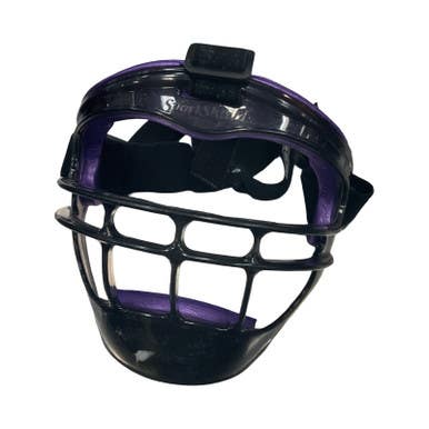 Used Demarini SPORTS SHIELD BB/SB Fielders Mask Purple MD 11859-S000023800