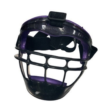 Used Demarini SPORTS SHIELD BB/SB Fielders Mask Purple MD 11859-S000023800