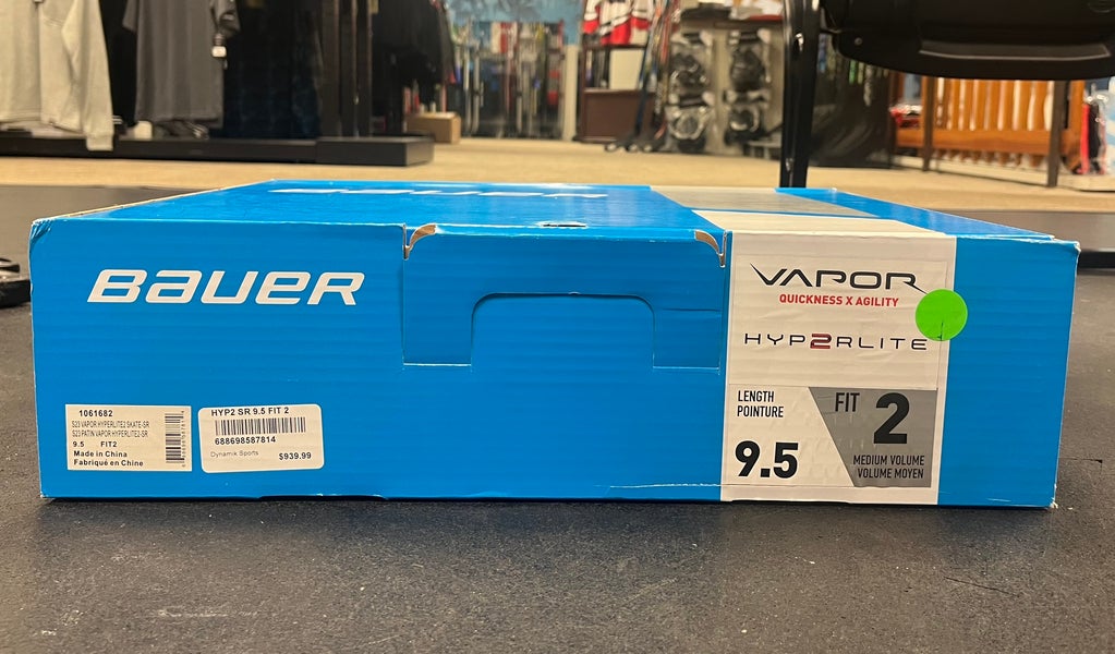 Bauer Hyperlite 2 Hockey Skates Size 9.5 Fit 2