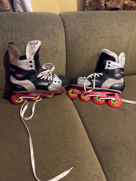 (Read Desc)Bauer Vapor Agility Inline Skates Regular Width Size 13.5 (Used)