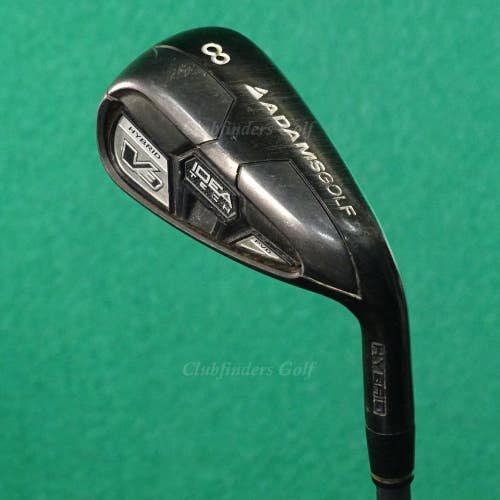 Adams Idea Tech V3 Hybrid Single 8 Iron Mitsubishi Bassara 55g Graphite Lite