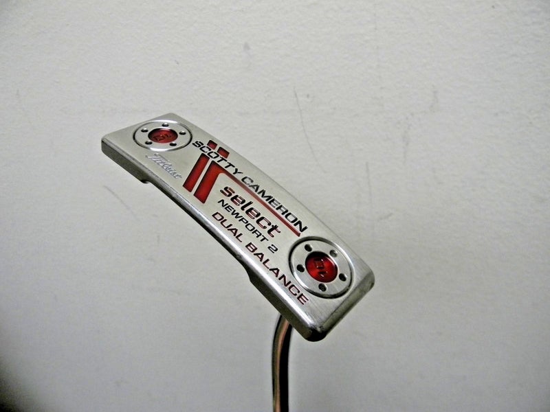 NICE TITLEIST SCOTTY CAMERON SELECT NEWPORT 2 DUAL BALANCE PUTTER NEW GRIP W HC