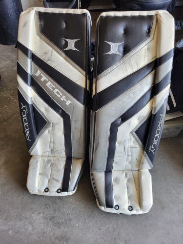 37" Itech Prodigy Pro Goalie Leg Pads (Used)
