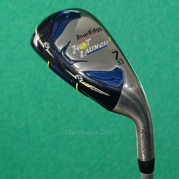 Tour Edge Hot Launch 2 Single 7 Iron Factory UST Mamiya 55 A Graphite Seniors
