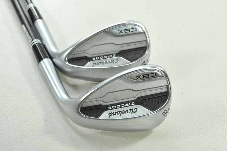 Cleveland CBX Zipcore 54*, 58* Wedge Set RH Catalyst Spinner 80 Graphite #200406