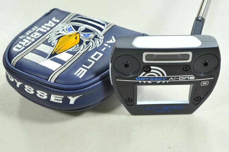 Odyssey Ai-ONE Jailbird Mini S 35" Putter RH Steel with Head Cover # 200317