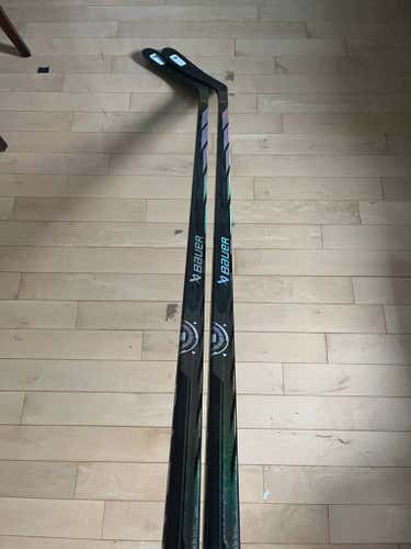 New 2 PACK Intermediate Bauer Proto-R P92 55 Flex Left Handed Hockey Sticks