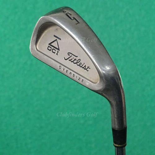 Titleist DCI Black Oversize+ Single 5 Iron True Temper Dynamic Gold Steel Stiff