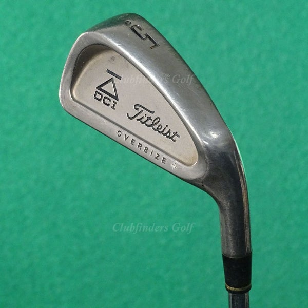 Titleist DCI Black Oversize+ Single 5 Iron True Temper Dynamic Gold Steel Stiff