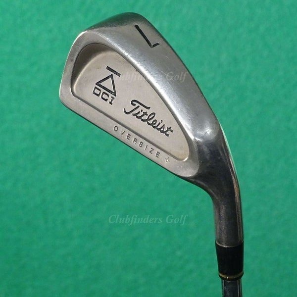 Titleist DCI Black Oversize+ Single 7 Iron True Temper Dynamic Gold Steel Stiff